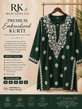 Green Kari kurti