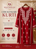 RED KARI KURTI