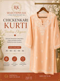 PEACH KARI KURTI