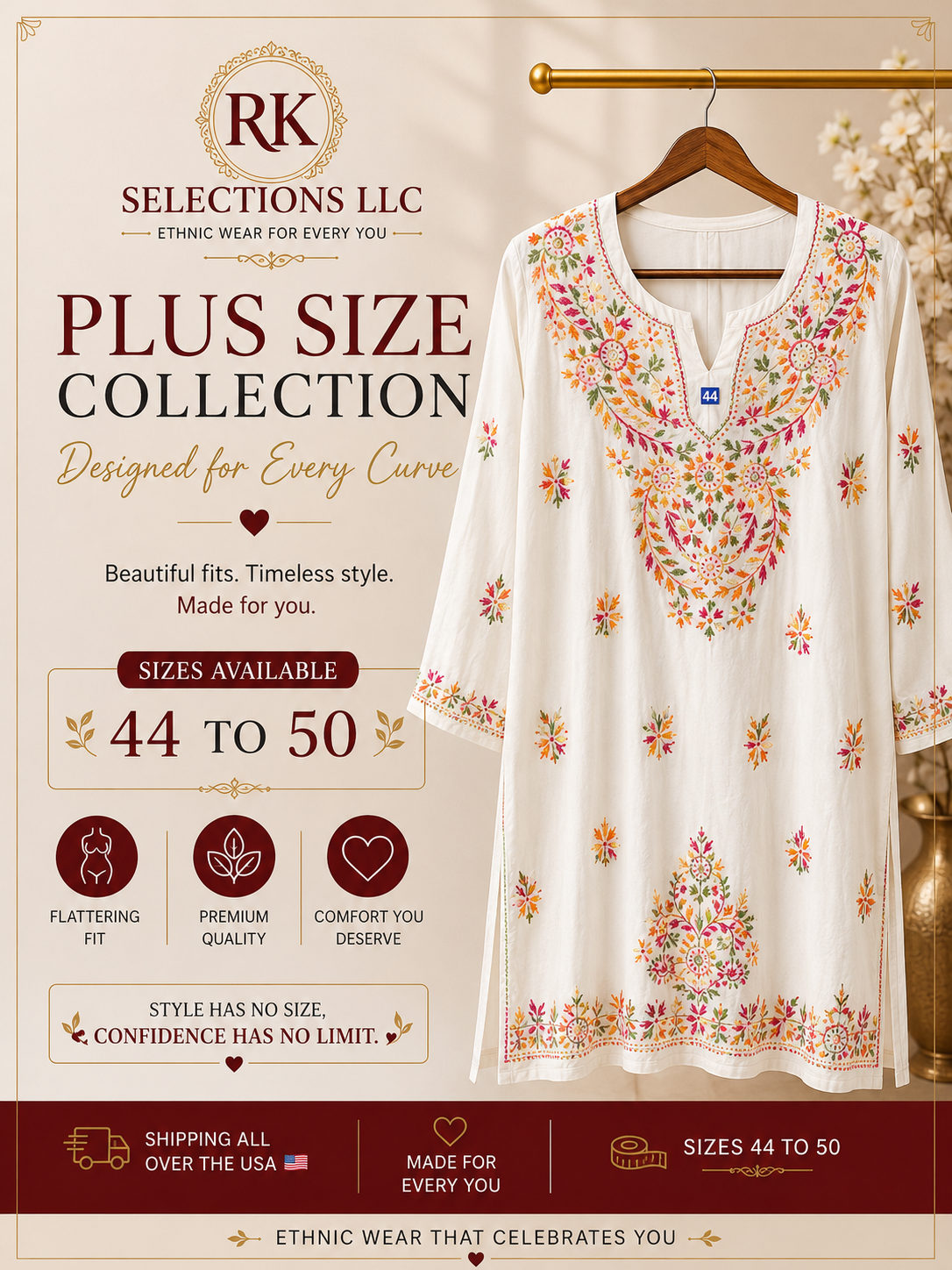 White Multi Kari kurti