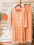PEACH CHIKEN KARI CORD SET